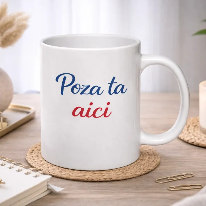 Cană personalizată Simplă 380 ml