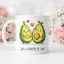 Cană personalizată – You Complete Me