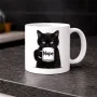Cană personalizată, Cat „Nope”